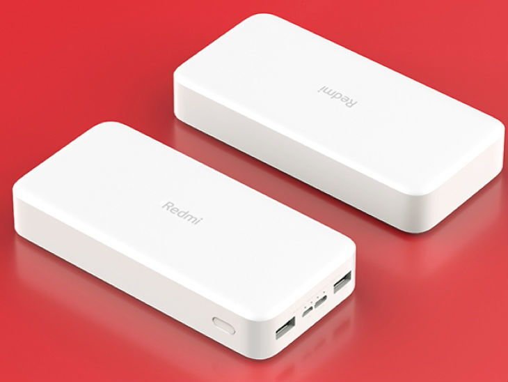 Портативное зарядное устройство Xiaomi Redmi Universal Power Bank 20.000 mAh